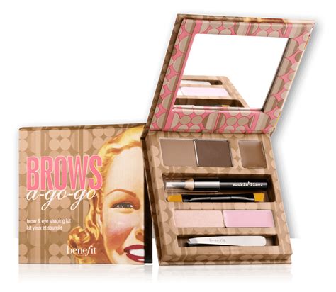 Benefit Cosmetics Fluffin Festive Brows Brow Pencil, Gel, And Wax Value Set 2 Colors. . Benefit cosmetics brows a go go